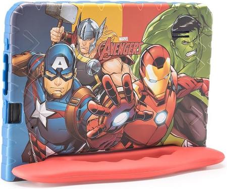 Imagem de Tablet Infantil Infantil Avengers 64GB 4GB Ram 7" Com Caneta e Película