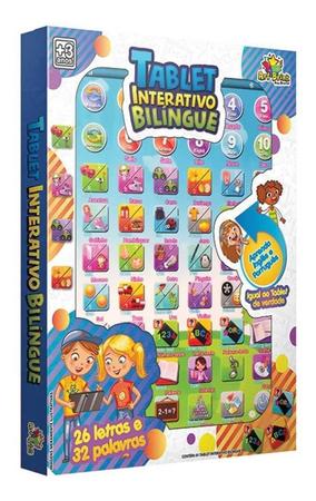 Imagem de Tablet Infantil Interativo Bilíngue 3 - Art Brink