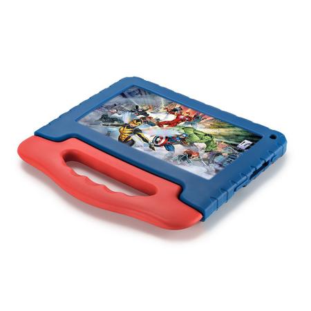 Imagem de Tablet Infantil Marvel Vingadores Tela 7" Wifi 64 GB Capa