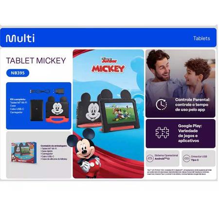 Tablet Infantil Disney Mickey Para Criança  Netflix