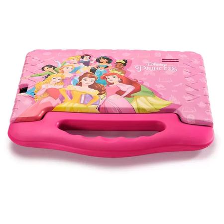 Imagem de Tablet Infantil Princesa Disney Multilaser NB372 Rosa Kids Capa Silicone 32GB Para Criança Youtube