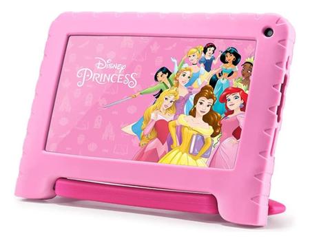 Imagem de Tablet Infantil Princesas 64gb 4gb Ram 7" Android 13 - NB418