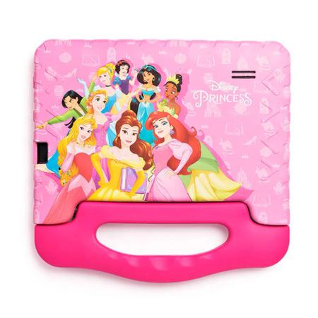 Imagem de Tablet Infantil Princesas Disney 4GB +64GB LCD 7" Android 13
