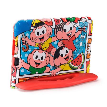 Imagem de Tablet Infantil Turma da Mônica Multilaser NB369 Vermelho 32GB Para Criança Vídeos Youtube Netflix