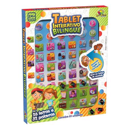 Brinquedo Tablet Interativo E Pula Pirata Kit Para Criança - Art Brink -  Tablet Educativo / de Brinquedo - Magazine Luiza