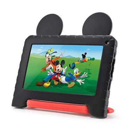 Imagem de Tablet kids 32gb Tela 7" WIFI Mickey Mouse Infantil com case Emborrachado + Caneta Touch