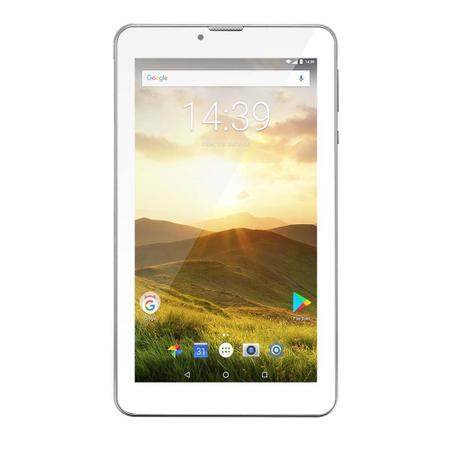 Imagem de Tablet M7 4G Plus Quad Core 1GB 8GB Dual Câmera Tela 7 IPS Bluetooth Prata - NB293