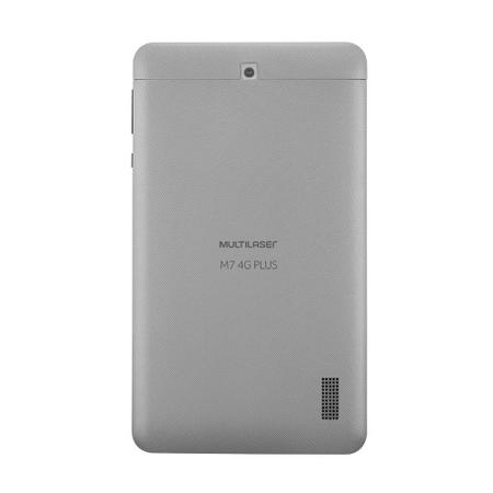 Imagem de Tablet M7 4G Plus Quad Core 1GB 8GB Dual Câmera Tela 7 IPS Bluetooth Prata - NB293