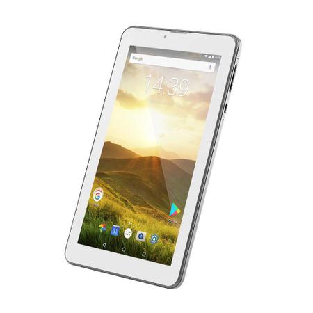 Imagem de Tablet M7 4G Plus Quad Core 1GB 8GB Dual Câmera Tela 7 IPS Bluetooth Prata - NB293