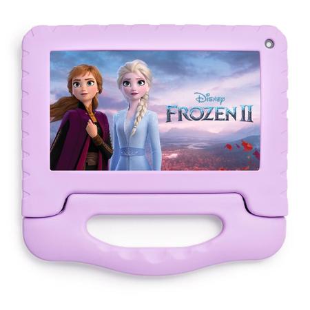 Imagem de Tablet Multilaser Frozen, 32GB, Tela 7, Bluetooth, Quad Core, Camera 1.3MP, Android 11, USB-C, Rosa - NB370