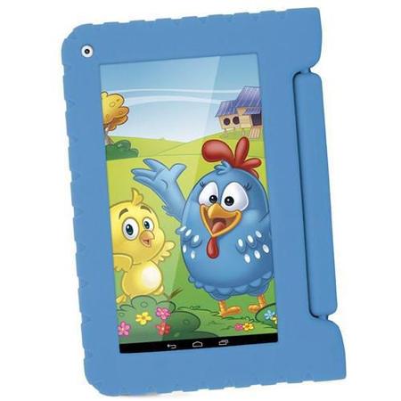 Imagem de Tablet Multilaser Galinha Pintadinha 8GB, 7 Polegadas, Wi-Fi, Android 4.4, Quad Core - NB249