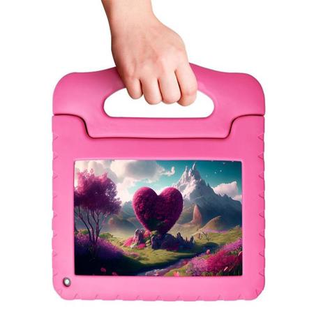 Imagem de Tablet Multilaser Go Edition Kid Pad, 7", 64GB, Android 13, Rosa