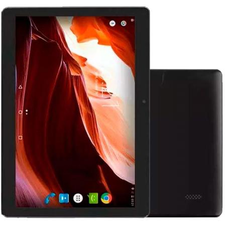 Imagem de Tablet Multilaser M10A Preto, Tela 10", 3G+WiFi, Android, 5MP, 16GB