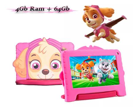 Imagem de Tablet Patrulha Canina SKYE 64GB 4GB Ram  7" Com Kids Space