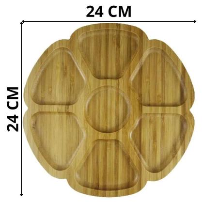 Imagem de Tabua de Frios Petisqueira de Bambu Vários Modelos