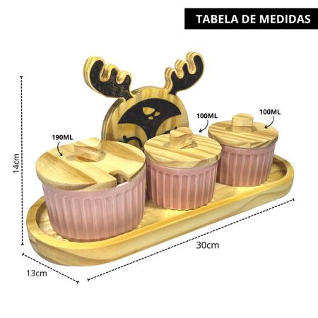 Tábua de Corte Cupcake Amarela