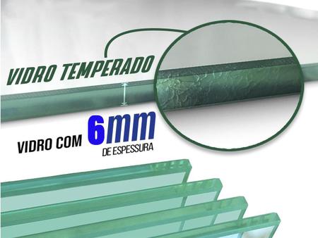 Imagem de Tábua de Vidro Temperado Verde 6mm Togmax