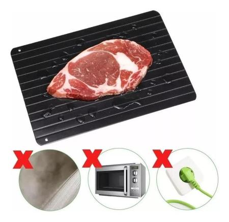 Tábua Para Descongelar Alimentos E Carnes Grande Premium - Moon'S Imagem de Tábua Para Descongelar Alimentos E Carnes Grande Premium