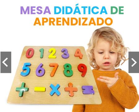 Tabuleiro Didatico Aprenda Brincando A Contar Dm Toys