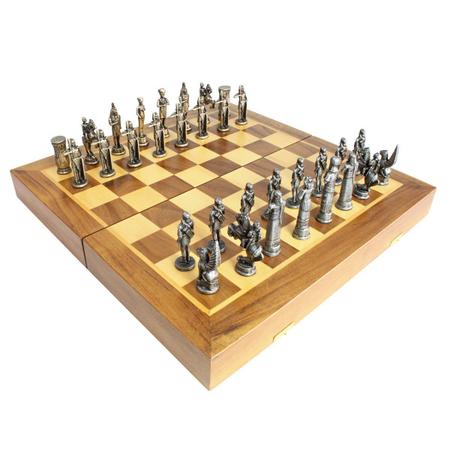 Tabuleiro estojo oficial marchetado para xadrez ou damas, Magalu Empresas
