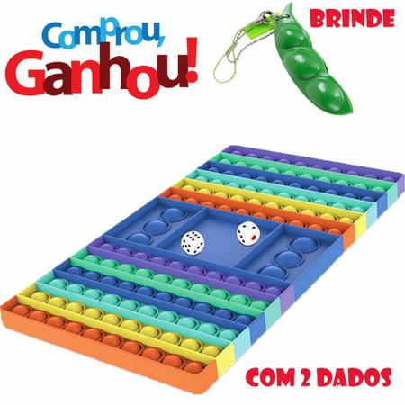 POP IT CHALLENGE COM FIDGET TOY GIGANTE - COMPRAMOS