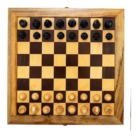 CONJUNTO TABULEIRO PLANO COM CASA 5X5 E PEÇAS PROFISSIONAIS JAEHRIG -  XADREZ BOTTICIELLI / CHESS KING