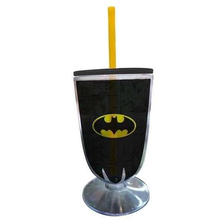 Imagem de Taça Acrilica Batman Logo DC Comics WB Bebidas Geek