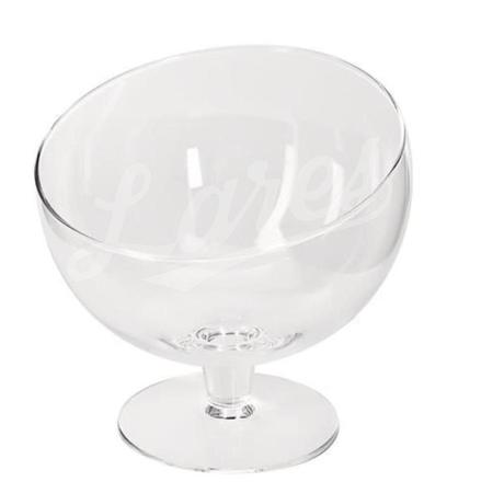 Imagem de Taça bomboniere de vidro com boca torta g de mesa