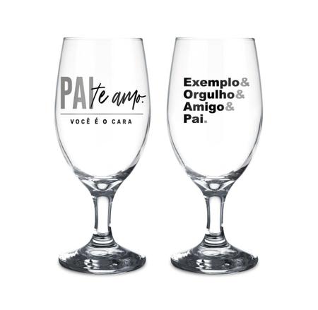 Imagem de Taca cerveja windsor 330ml familia dia dos pais - pai amigo