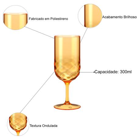 Taça de Poliestireno para Drinks 300ML Wave Coza - Brinox Imagem de Taça de Poliestireno para Drinks 300ML Wave Coza - Brinox