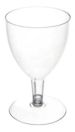 Imagem de Taça De Vinho Pit 170 Cristal 170ml Plastilânia - 50 Unidade
