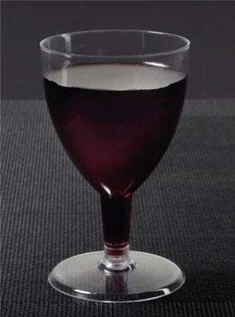 Imagem de Taça De Vinho Pit 170 Cristal 170ml Plastilânia - 50 Unidade