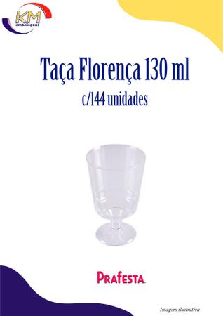 Imagem de Taça Florença 130 ml c/144 unid. - Prafesta - sobremesas, doces, mousse, confeitaria (2968)
