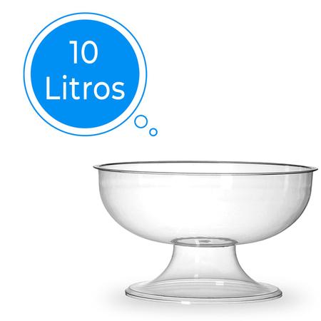 Imagem de Taça Gigante Bala Doces Sobremesa Cristal 10L