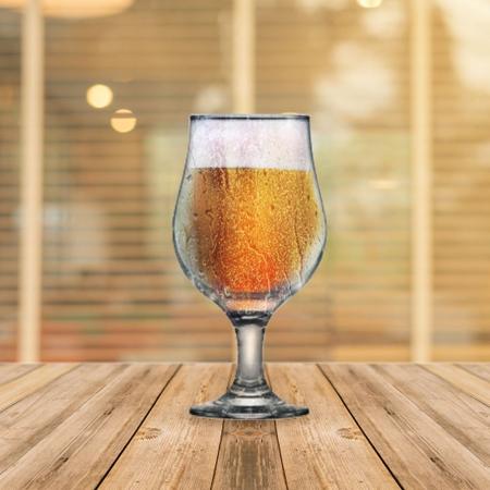 Imagem de Taça Vidro Copo Cerveja Gourmet Resistente Moderna Moderno
