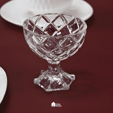 Imagem de Taças Sobremesas De Vidro Sorvete Pineapple Diamond Diamante 170ml