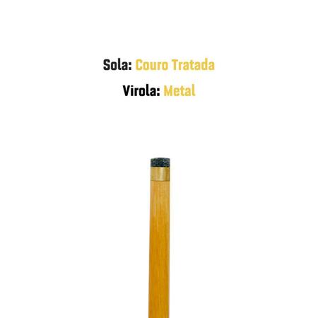 Taco de Sinuca / Bilhar Simples com Sola de Couro goiabão 1,35m Virol -  Maxxi Tacos - Tacos de Sinuca - Magazine Luiza