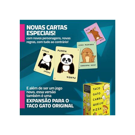 Taco Gato Cabra Queijo Pizza Card Game