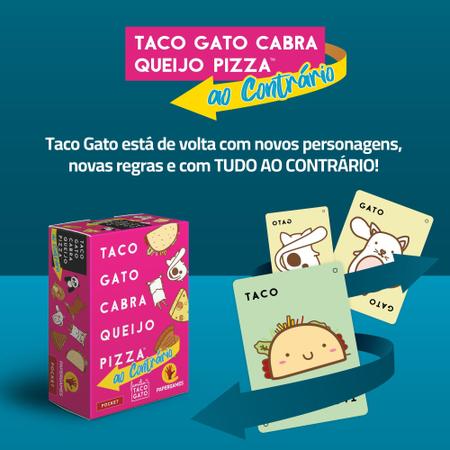 Imagem de Taco Gato Cabra Queijo Pizza Ao Contrário - Jogo Papergames 