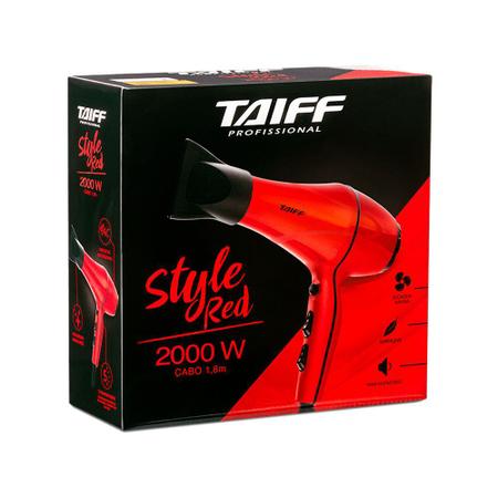 Imagem de Taiff Style Red 220V 2000W - Secador de Cabelo
