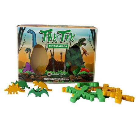 TAK TIK - DINOSSAUROS - VERDE E AMARELO