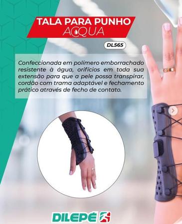 Imagem de Tala para Punho Acqua DL565 Preta: Suporte e Estilo