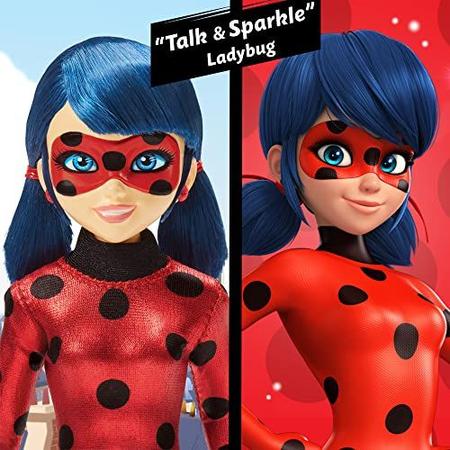 Talk and Sparkle 10.5 Ladybug Deluxe Doll com luzes e sons - Miraculous -  Bonecas - Magazine Luiza