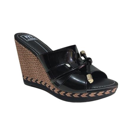 Tamanco anabela cheap moleca