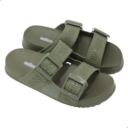 Tamanco Melissa Cozy Slide M Lover Ad Verde - Tamanco Feminino