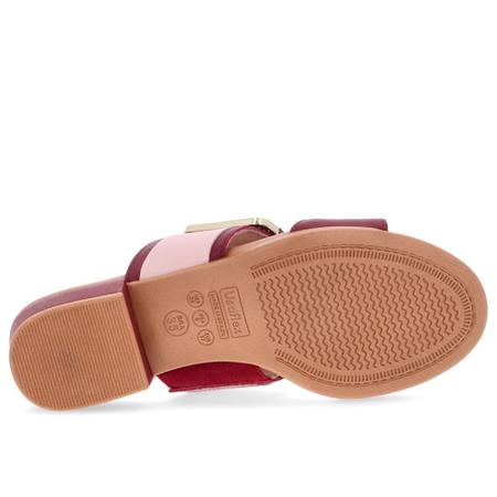 Tamanco vermelho store usaflex