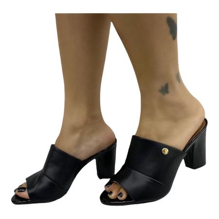 Mule vizzano best sale salto grosso preto