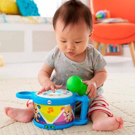 Imagem de Tambor Infantil Musical - Aprender e Brincar - Fisher-Price