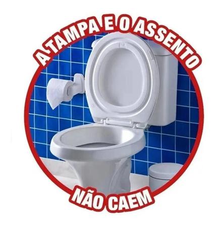 Imagem de Tampa Pra Vaso Sanitário Almofadado Deca Icasa Logasa Celite