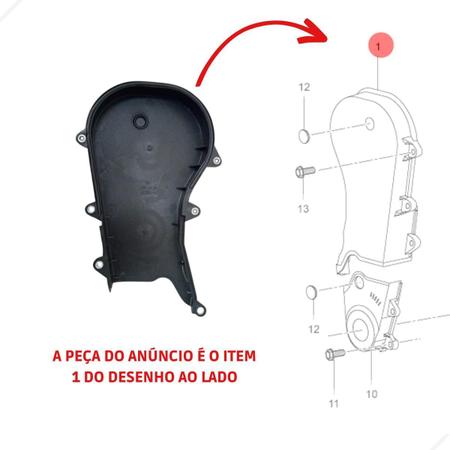 Imagem de Tampa Superior Da Correia Dentada - Lifan Foison